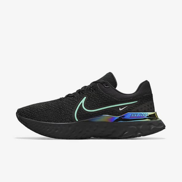 Womens black nike react store